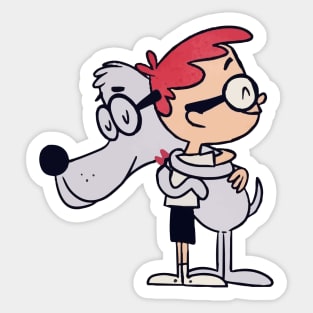 Mr Peabody and Sherman Sticker